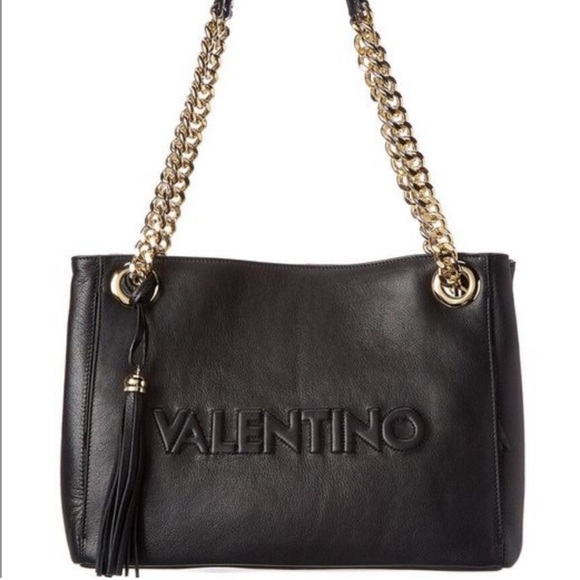 Valentino Tote with Chain Details NEW - Picture 1 of 6